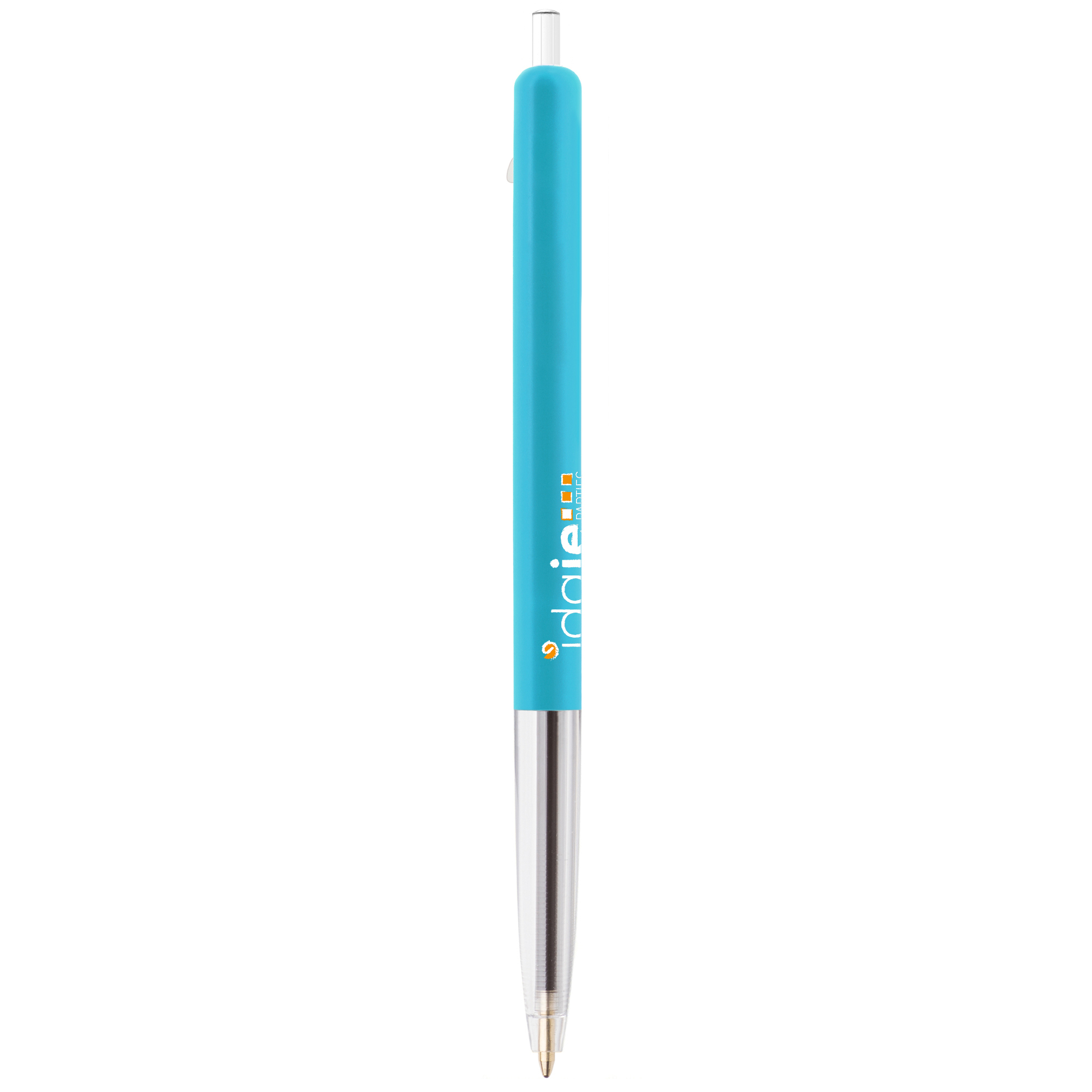 Stylo rétractable BIC® personnalisé M10® Clic Bleu Turquoise